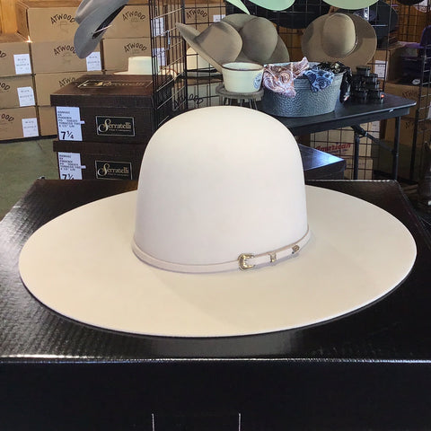 clu Serratelli 10x Silverbelly Felt Hat